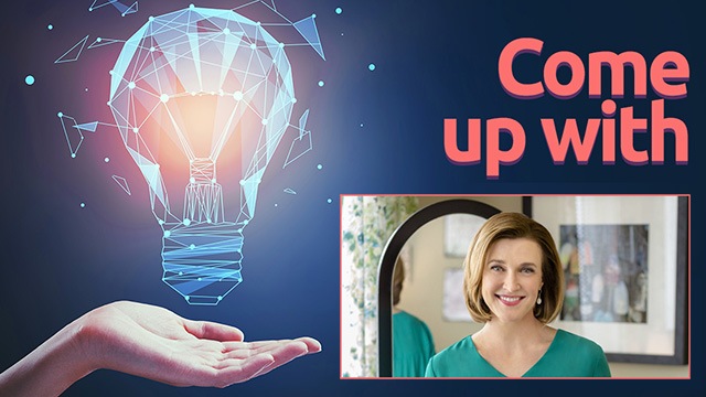 看绝望的主妇学高频短语：come up with