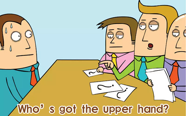 看绝望的主妇学高频短语：have the upper hand