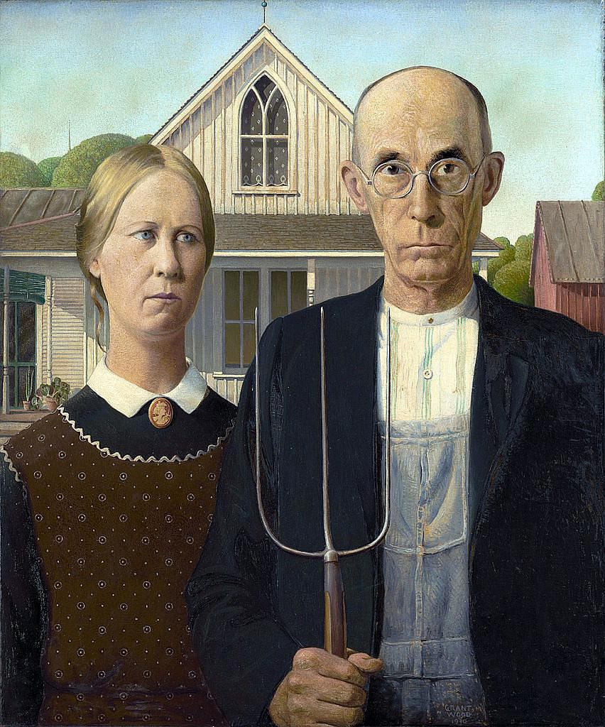 American.Gothic-美国式哥特风格