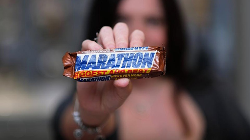 马拉松与吃零食