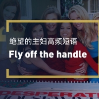 看绝望的主妇学高频短语：Fly off the handle