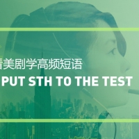看绝望主妇学高频短语：Put sth to the test