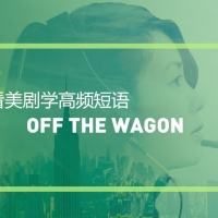 看绝望的主妇学高频短语：Off the wagon
