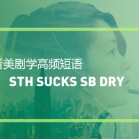 看绝望的主妇学英语地道表达：Sth sucks sb dry