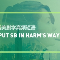 看美剧学高频短语：Put sb in harm’s way