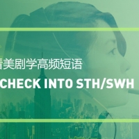 看美剧学高频短语：Check into sth