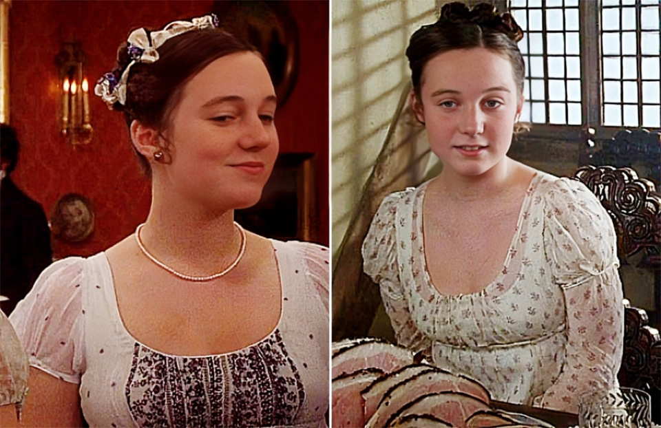 凯蒂·班纳特在傲慢与偏见中为数不多的镜头特写