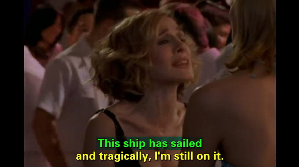 看美剧欲望都市学英语：水手派对