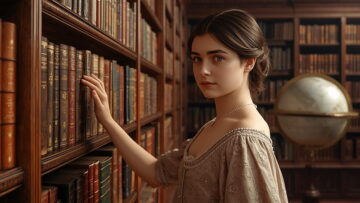 简·奥斯汀家里的藏书是教区的，还是的父亲乔治购置的？